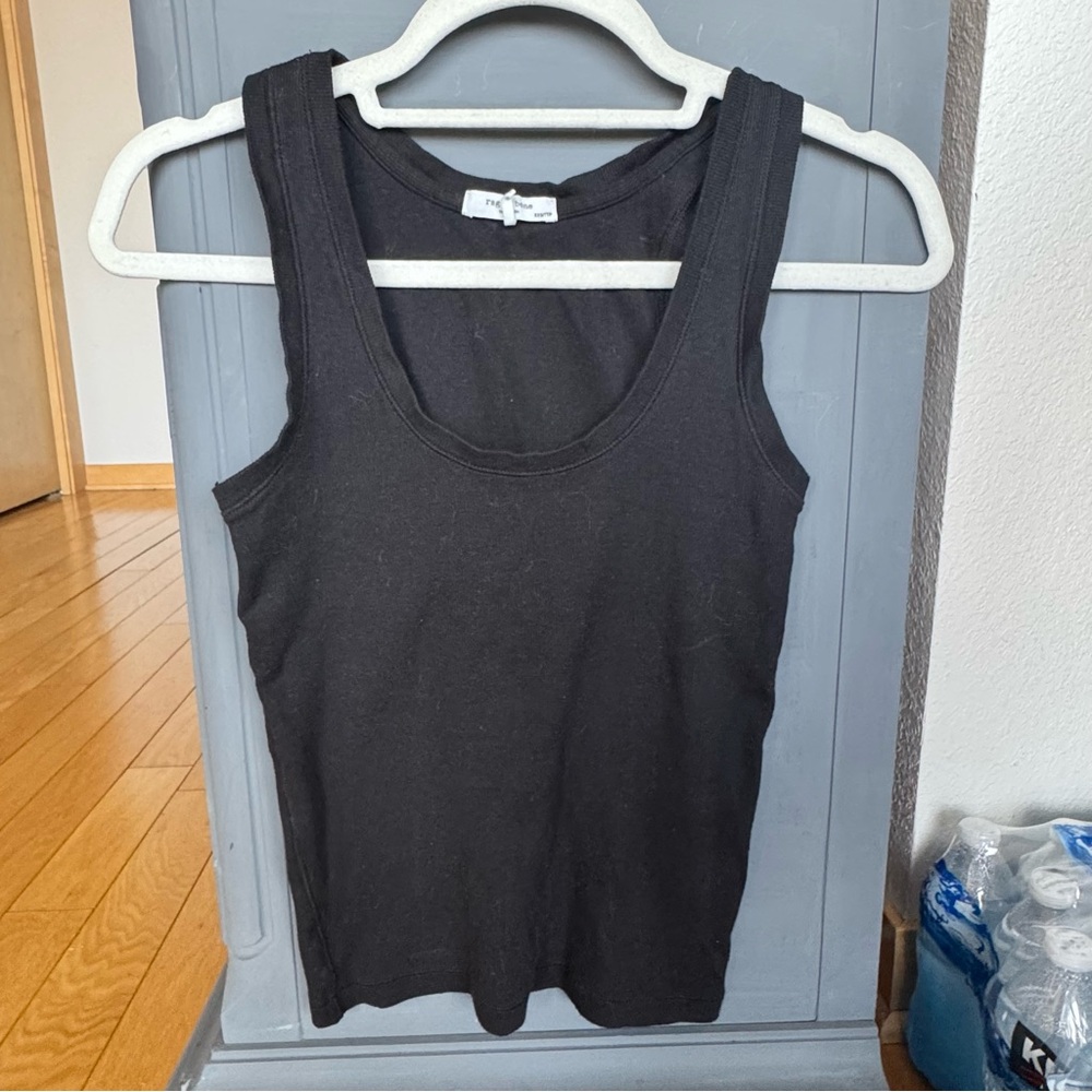 Rag & Bone Black Fitted Sleeveless Tank Top